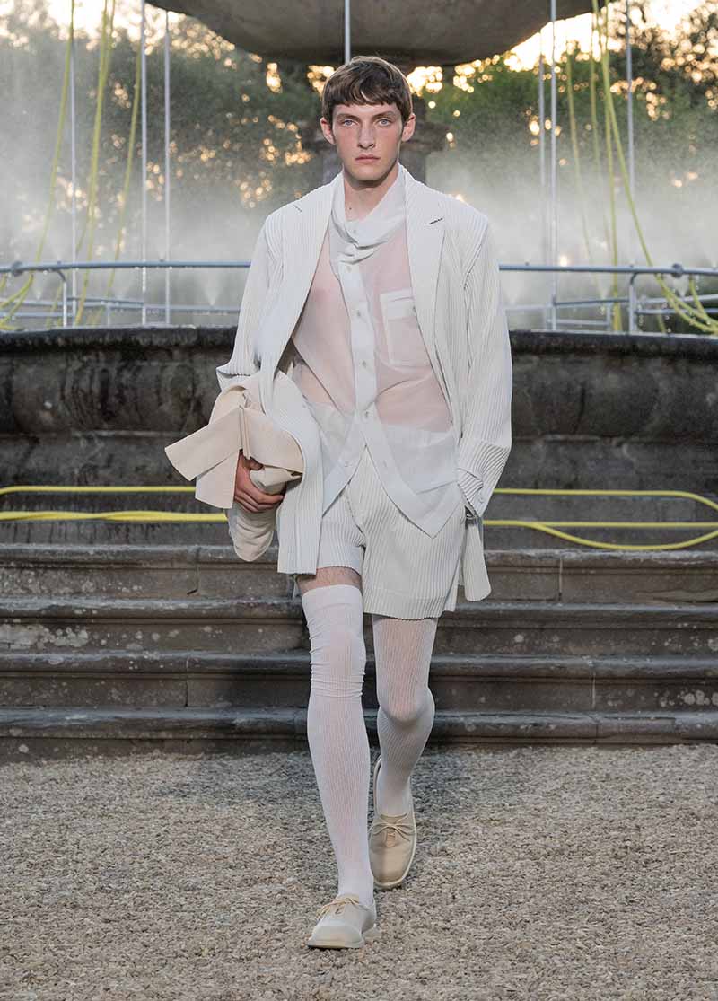 HOMME PLISSÉ ISSEY MIYAKE Primavera Estate 2026 - Photo courtesy of HOMME PLISSÉ ISSEY MIYAKE