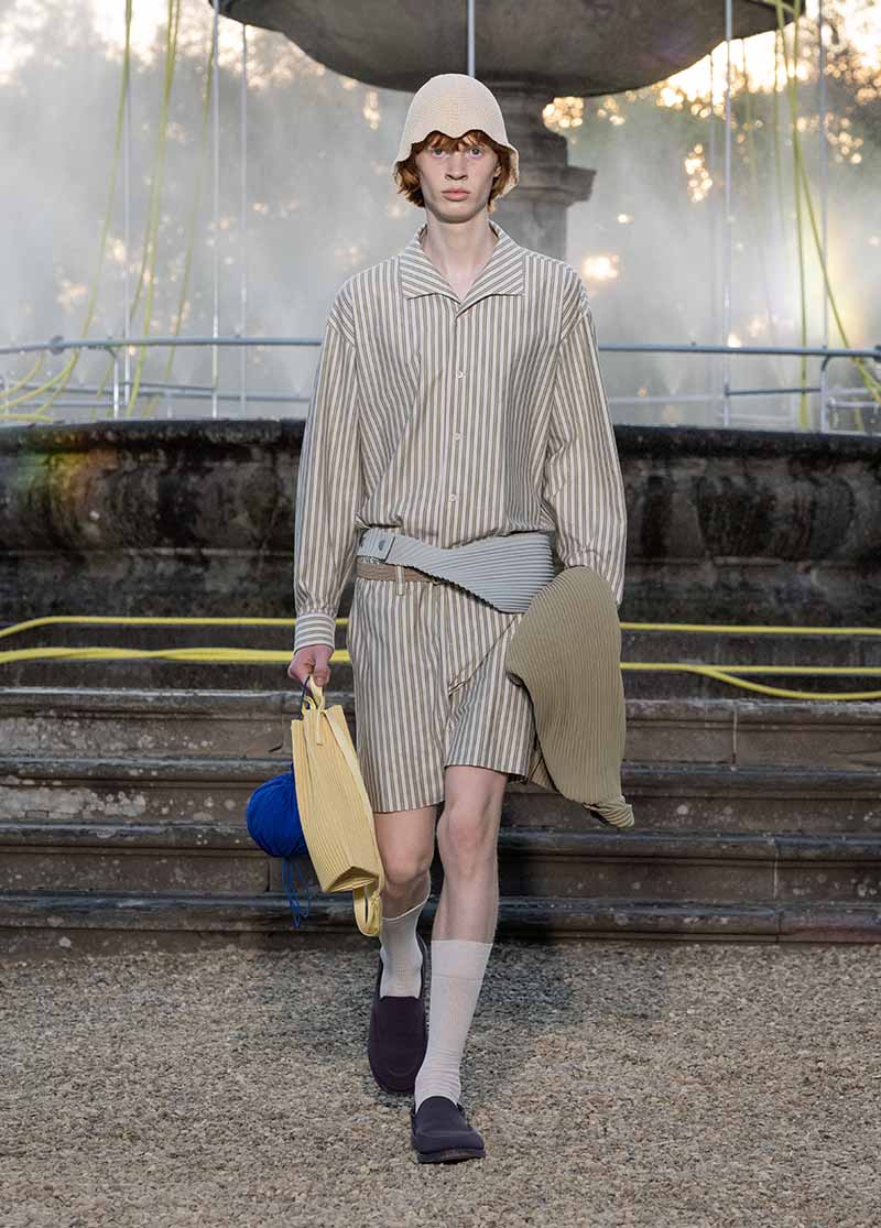 HOMME PLISSÉ ISSEY MIYAKE Primavera Estate 2026 - Photo courtesy of HOMME PLISSÉ ISSEY MIYAKE