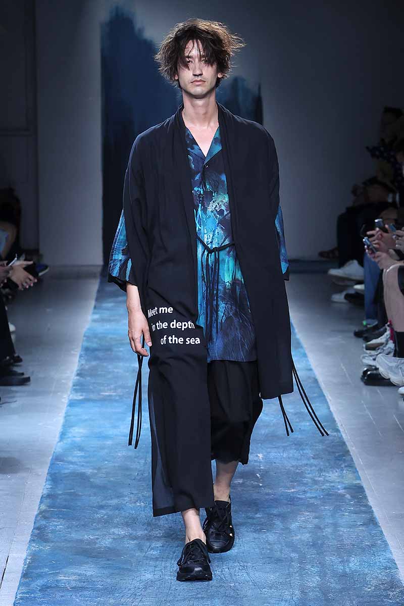 Yohji Yamamoto collezione uomo primavera estate 2026 - Photo courtesy of Yohji Yamamoto
