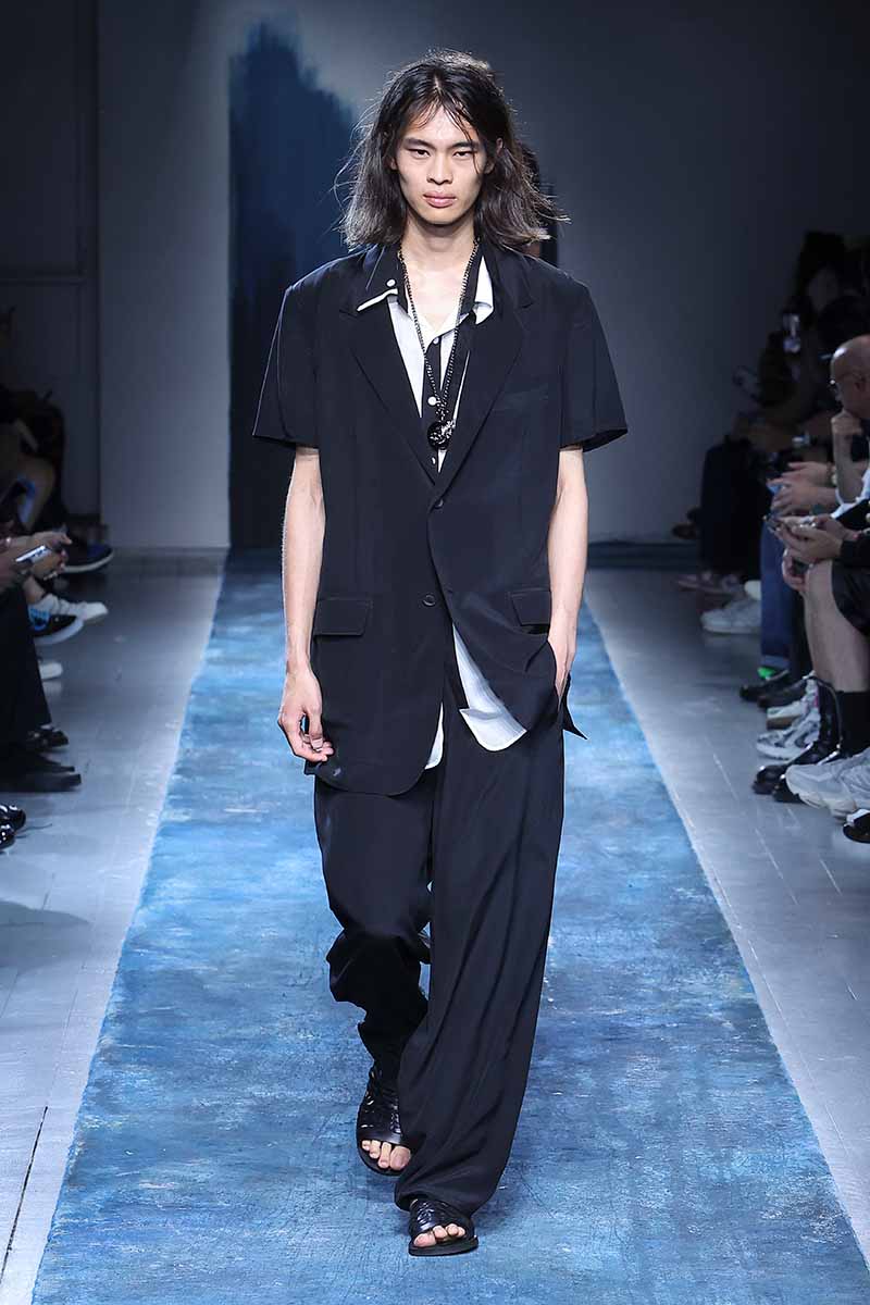 Yohji Yamamoto collezione uomo primavera estate 2026 - Photo courtesy of Yohji Yamamoto