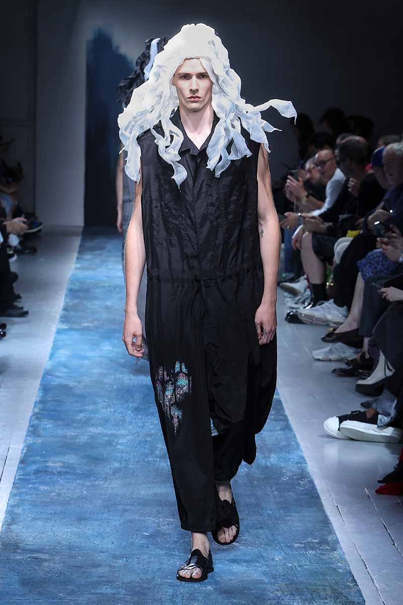 Yohji Yamamoto collezione uomo primavera estate 2026 - Photo courtesy of Yohji Yamamoto