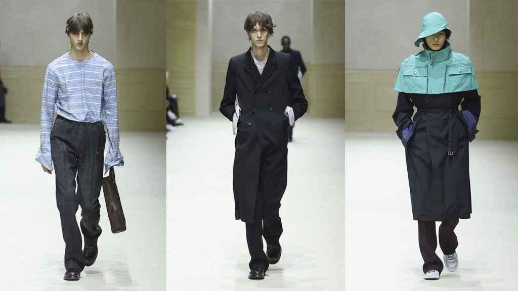 Prada collezione Uomo Autunno Inverno 2026 2027 - Photo courtesy of Prada