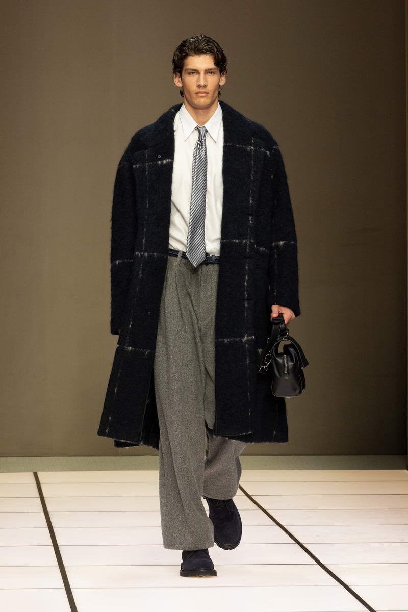 GIORGIO ARMANI COLLEZIONE UOMO AUTUNNO/INVERNO 2026-27 - Photo courtesy of Giorgio Armani