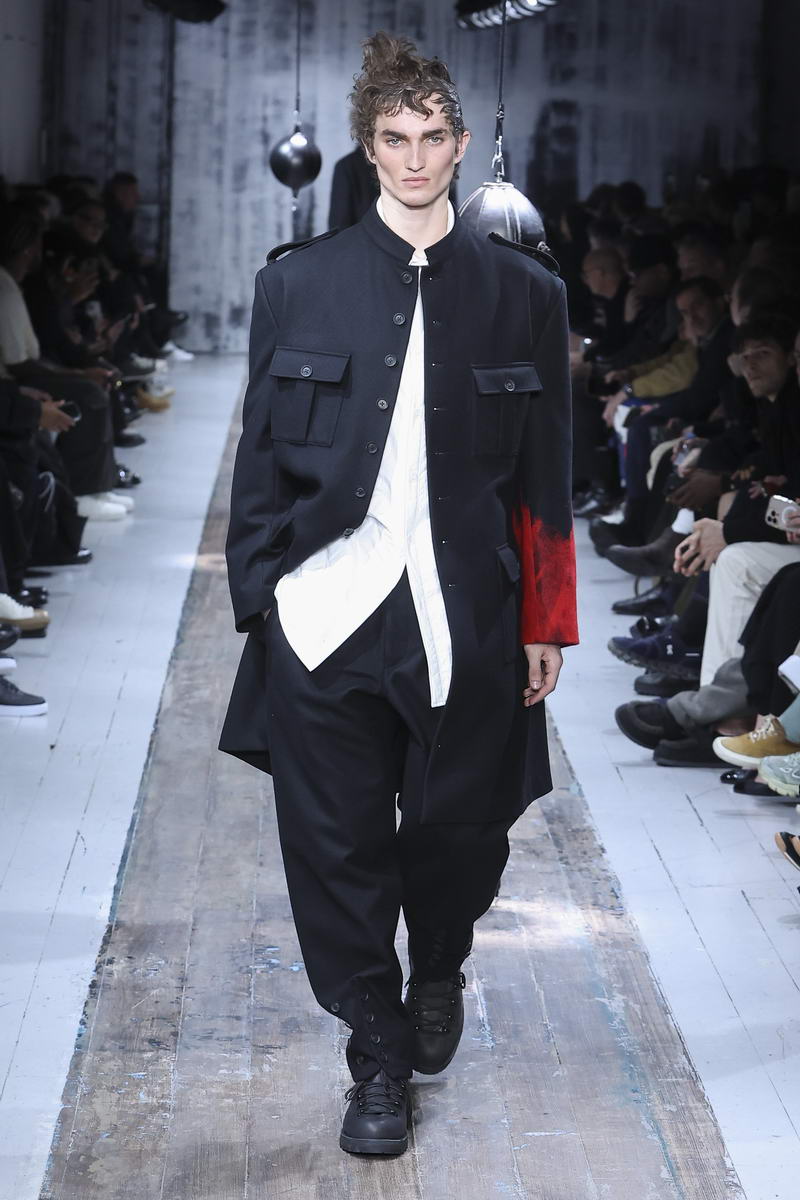 Yohji Yamamoto Uomo Autunno Inverno 2026 2027 - Photo courtesy of Yohji Yamamoto