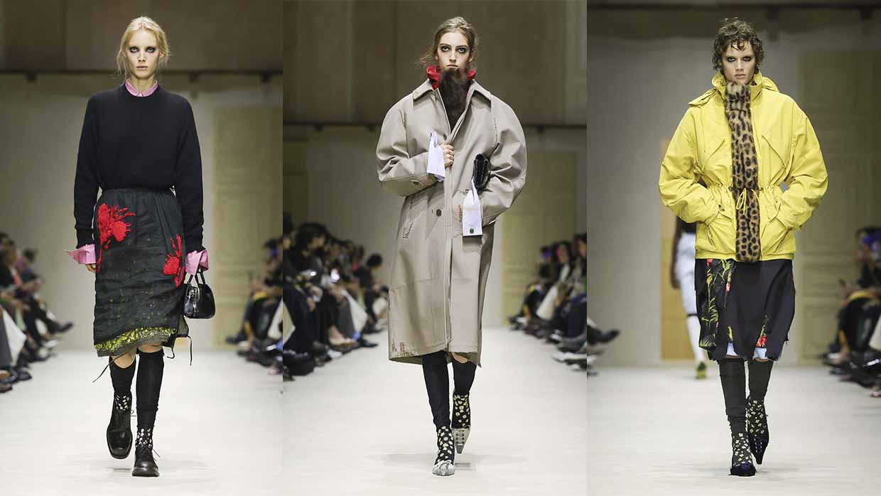 Prada collezione donna autunno inverno 2026 2027 - Photo courtesy of Prada