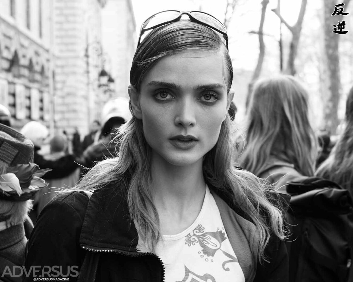 Gertrud Rose. Il mio punto di vista: le modelle all’uscita backstage da Hermès Autunno/Inverno 2026–2027