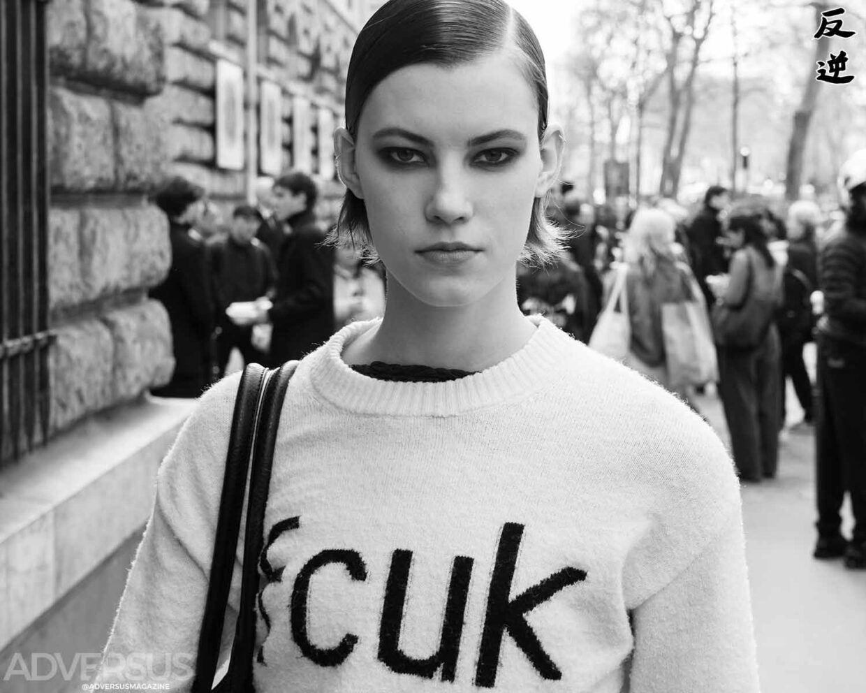 Dana Smith. Il mio punto di vista: le modelle all’uscita backstage da Hermès Autunno/Inverno 2026–2027