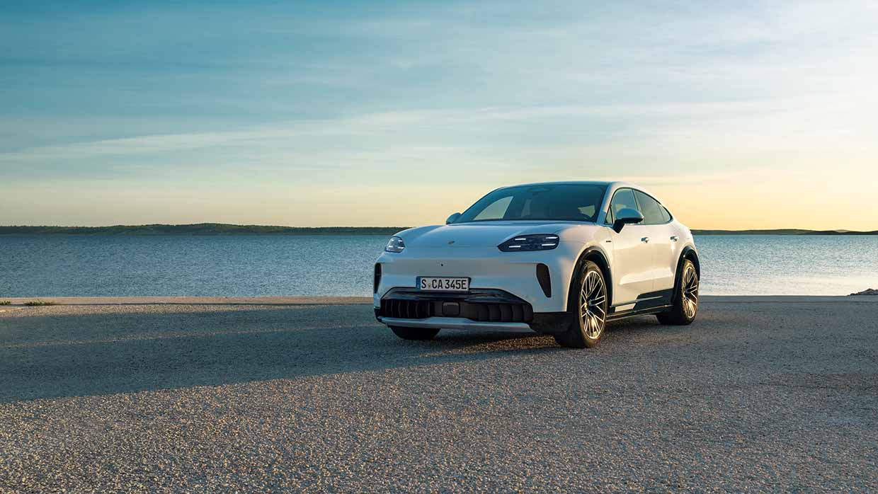 La nuova Porsche Cayenne Coupé Electric