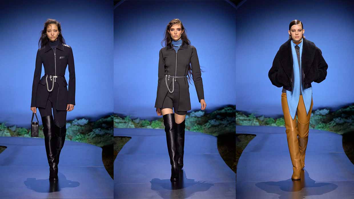 Hermès svela un’eleganza notturna per l’Autunno Inverno 2026 2027 - Photo courtesy of Hermès