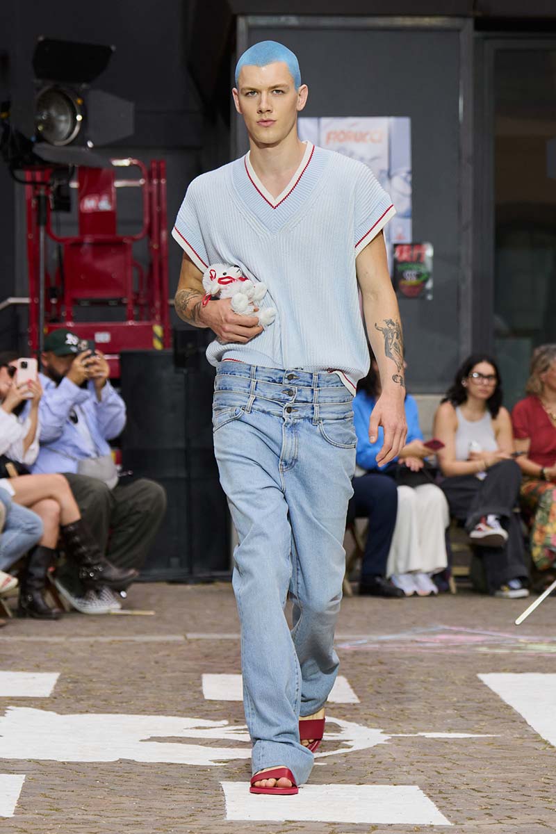 Tendenze jeans uomo estate 2026 - Photo courtesy of Fiorucci
