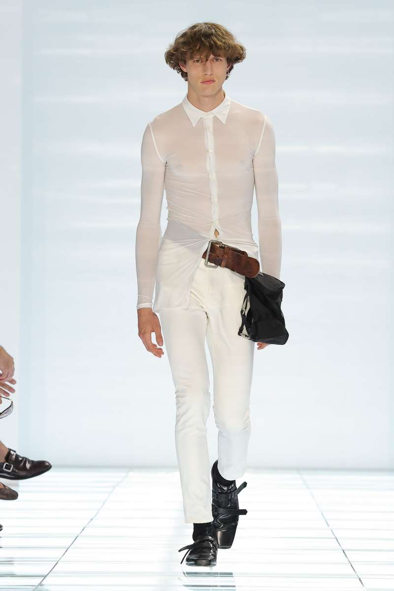 Prada uomo primavera/estate 2027 - Photo courtesy of Prada