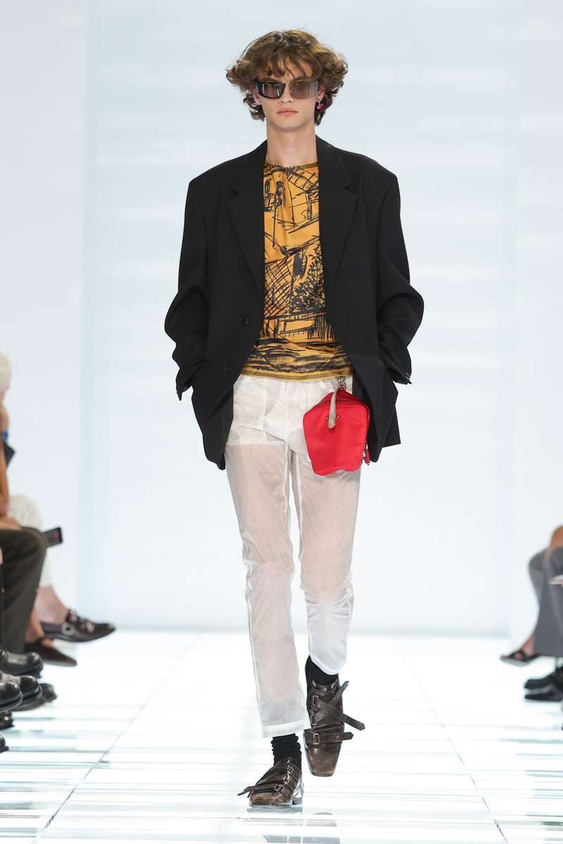 Prada uomo primavera/estate 2027 - Photo courtesy of Prada