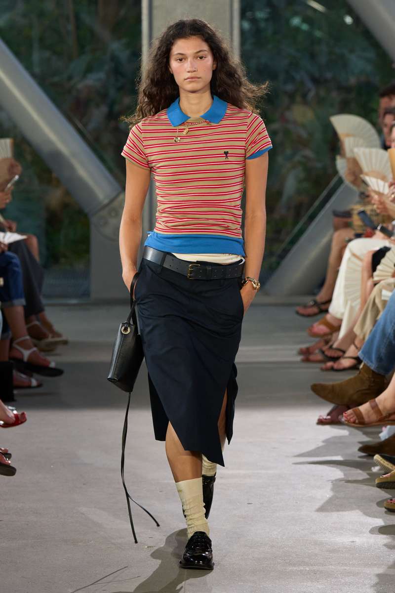Ami Paris collezione Primavera/Estate 2027 uomo e donna - Photo courtesy of Ami Paris