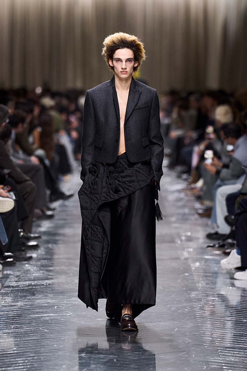 Tagli di capelli uomo autunno/inverno 2026-2027 - Photo courtesy of Dior