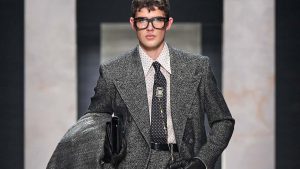 Moda uomo autunno inverno 2026 2027: il ritorno deciso del classico completo - Photo courtesy of Dolce & Gabbana