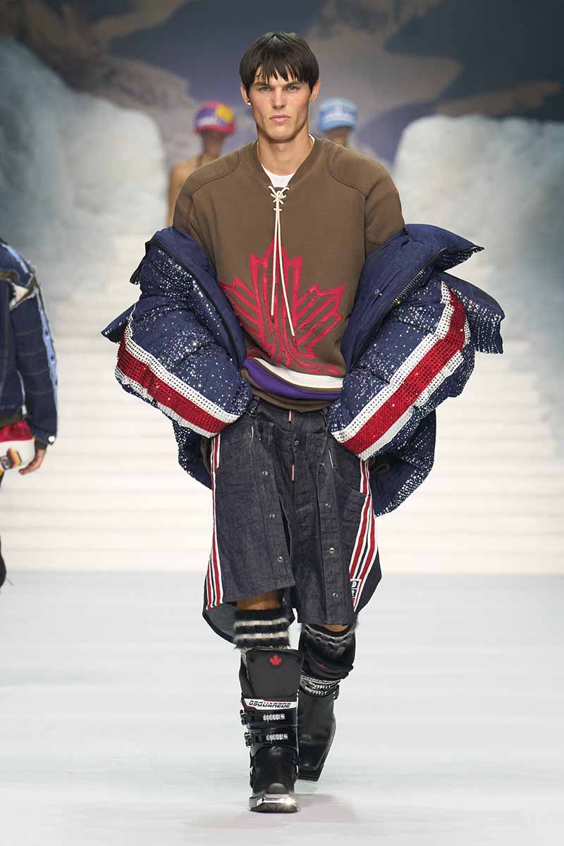 Tendenze moda uomo autunno inverno 2026 2027 - Photo courtesy of Dsquared2
