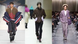 Tendenze moda uomo autunno inverno 2026 2027 - Photo courtesy of Dsquared2, Prada, Dior