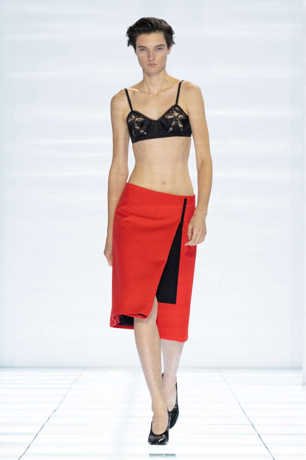 Sfilata Prada donna primavera estate 2027: The skirt - Photo courtesy of Prada