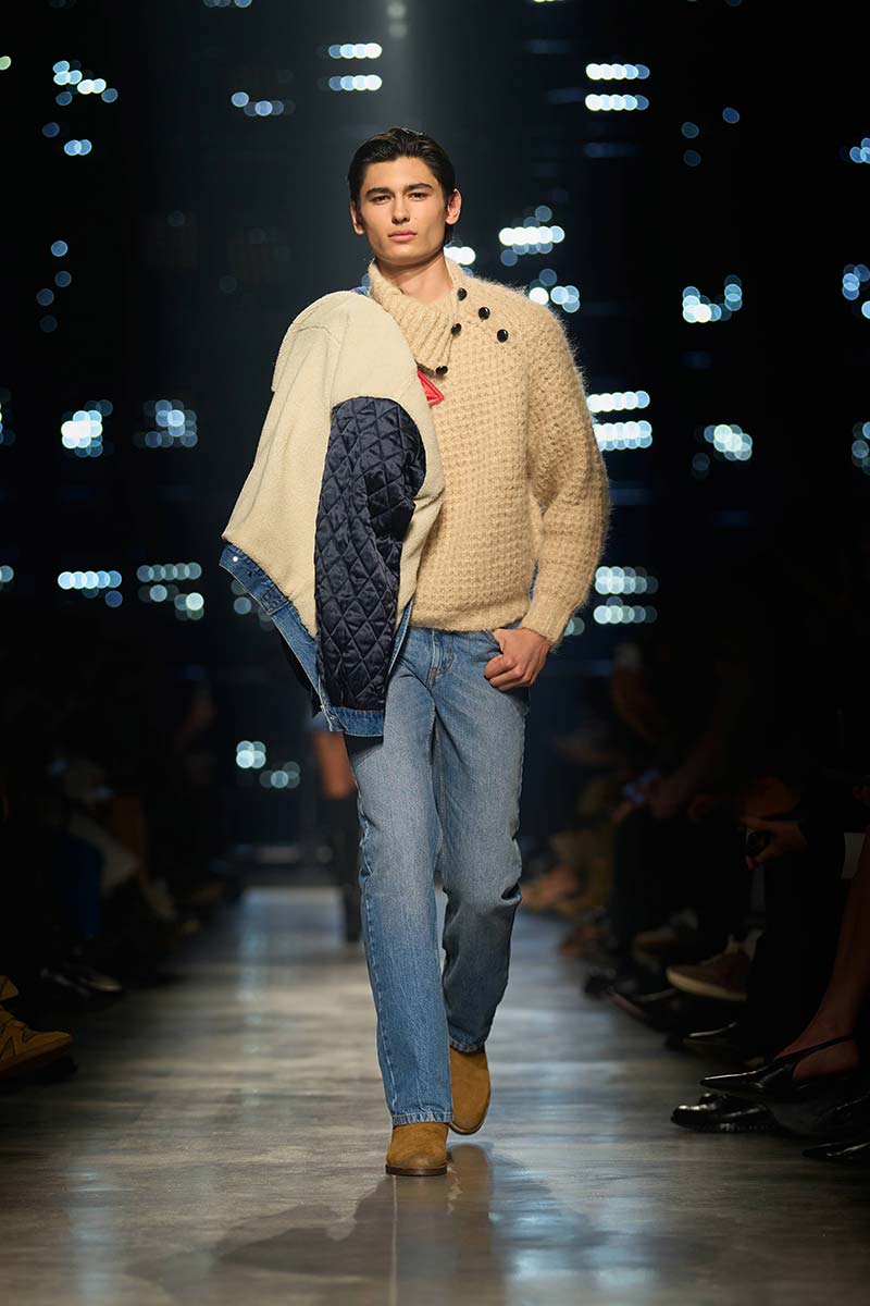 Le tendenze denim uomo per l'inverno 2026-2027 - Photo courtesy of Isabel Marant