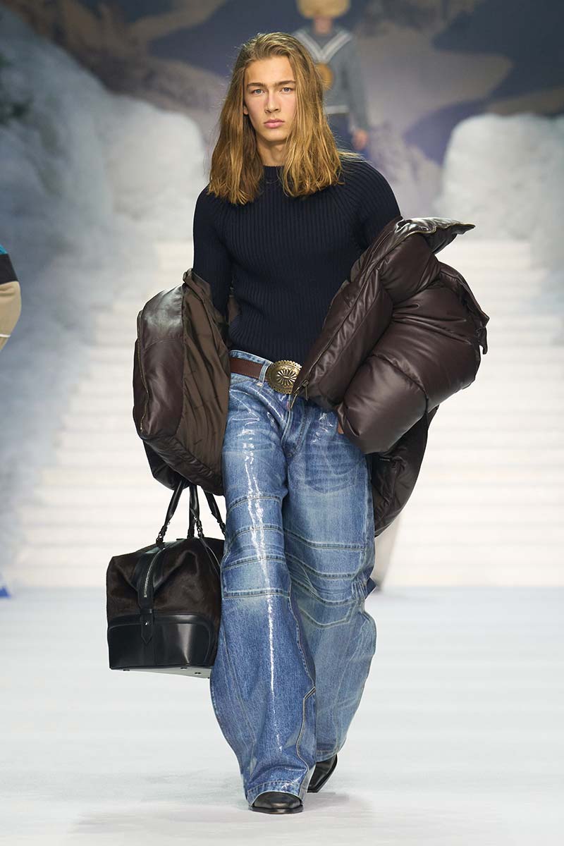 Le tendenze denim uomo per l'inverno 2026-2027 - Photo courtesy of Dsquared2