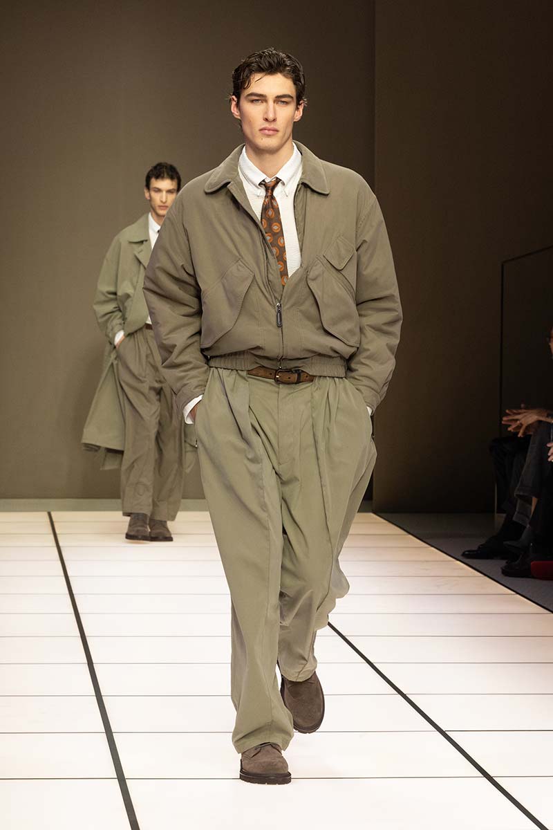 6 giacche autunnali da uomo: le giacche di mezza stagione per l'autunno 2026 - Photo courtesy of Giorgio Armani
